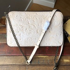 NWT Patricia Nash Chambery Hand Tooled Leather Bag